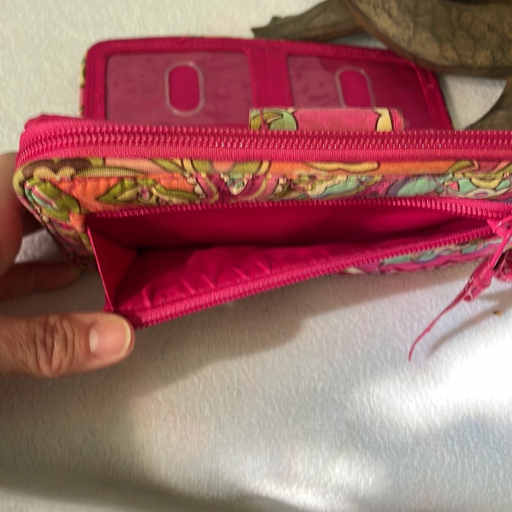 Vera Bradley wallet, used with some wear. Please see photos. - Picture 6 of 6